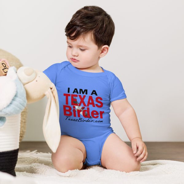 I Am a Texas Birder - Baby Short Sleeve One Piece - Image 2