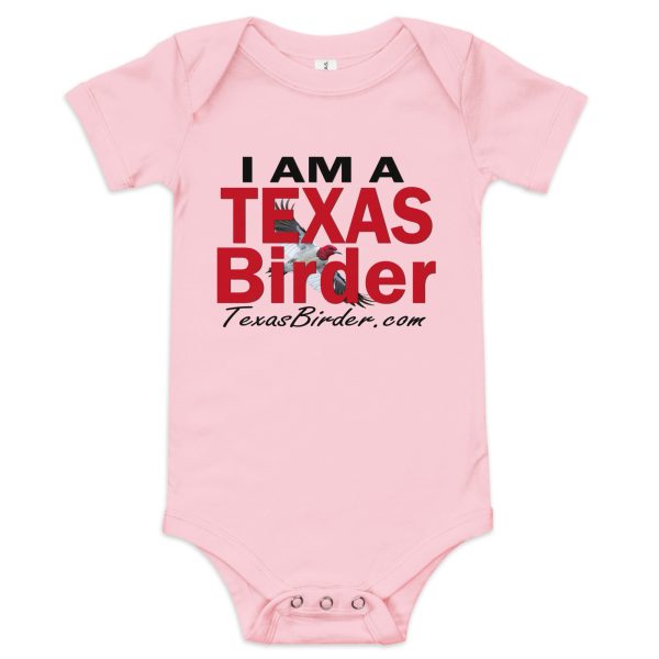 I Am a Texas Birder - Baby Short Sleeve One Piece - Image 7