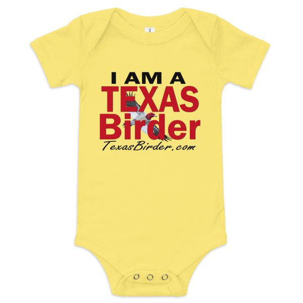 I Am a Texas Birder - Baby Short Sleeve One Piece - Image 8