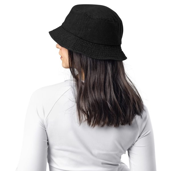 I Am a Texas Birder Denim Bucket Hat - Image 3