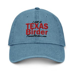 I Am a Texas Birder Denim Hat