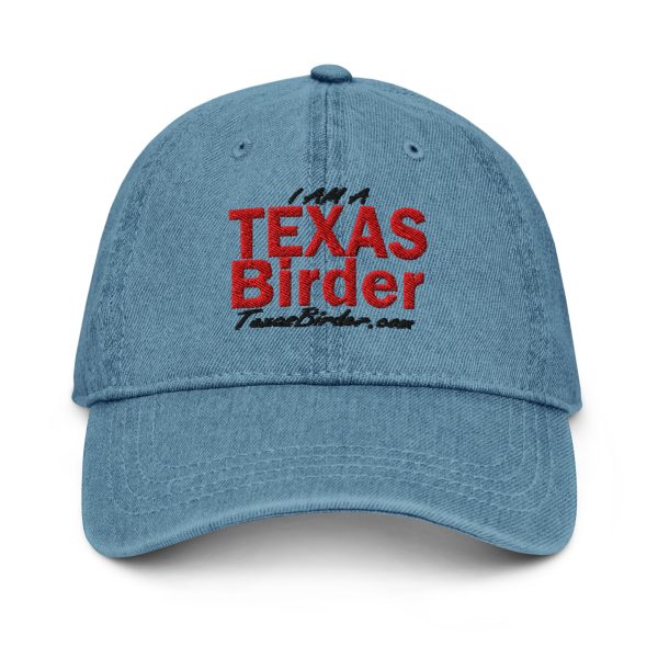 I Am a Texas Birder Denim Hat
