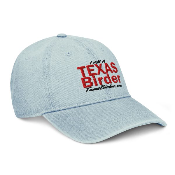 I Am a Texas Birder Denim Hat - Image 12