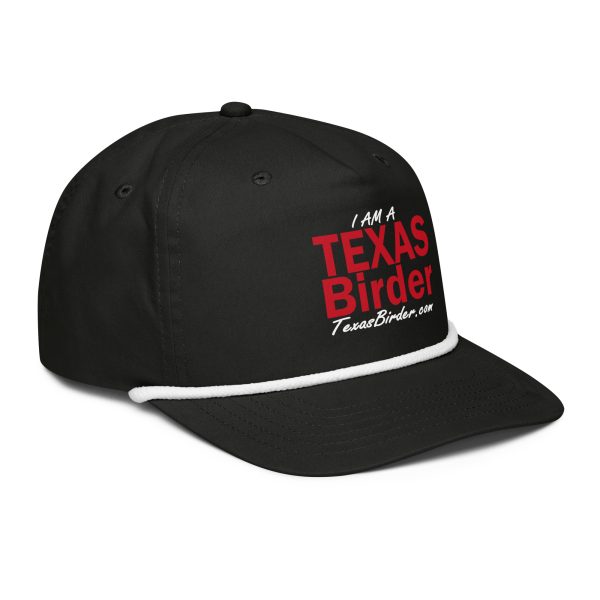 I Am a Texas Birder Golf Rope Cap - Image 5