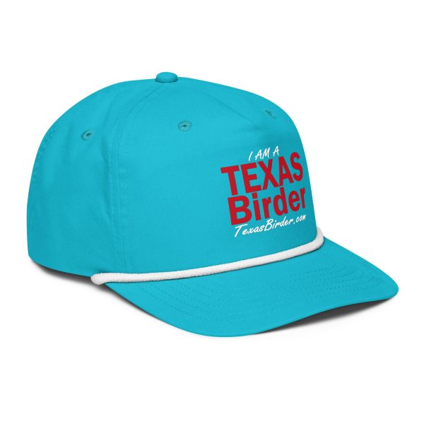 I Am a Texas Birder Golf Rope Cap - Image 12