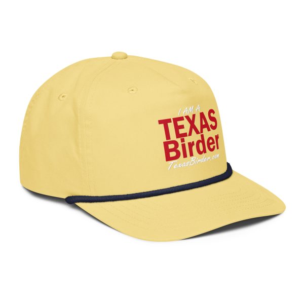 I Am a Texas Birder Golf Rope Cap - Image 20