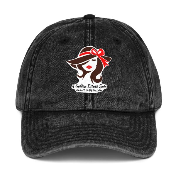 AGES: Michael & the Big Hat Ladies Vintage Cotton Twill Cap - Image 2