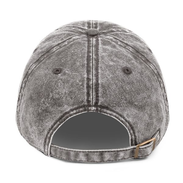 I Am a Texas Birder Vintage Cotton Twill Cap - Wide Lettering - Image 10