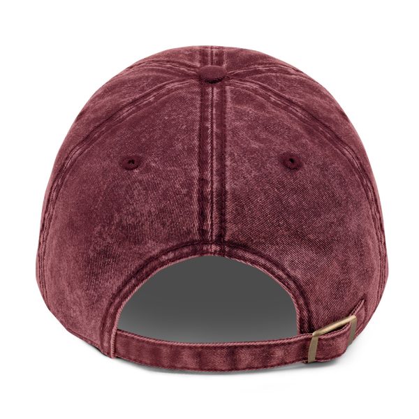 I Am a Texas Birder Vintage Cotton Twill Cap - Wide Lettering - Image 6