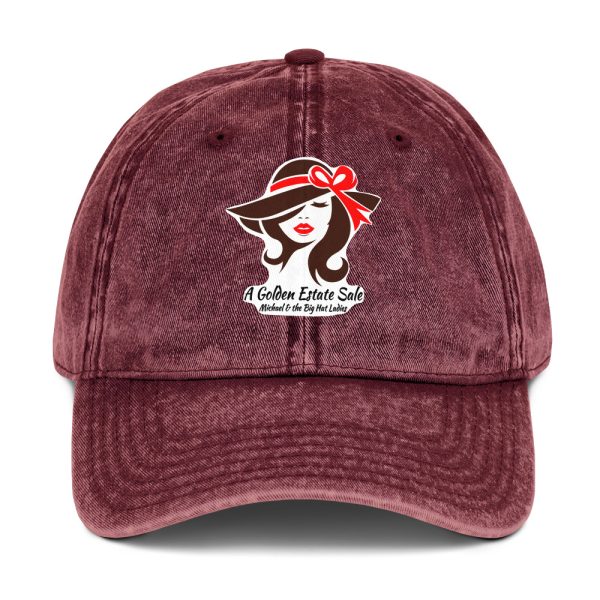AGES: Michael & the Big Hat Ladies Vintage Cotton Twill Cap - Image 10