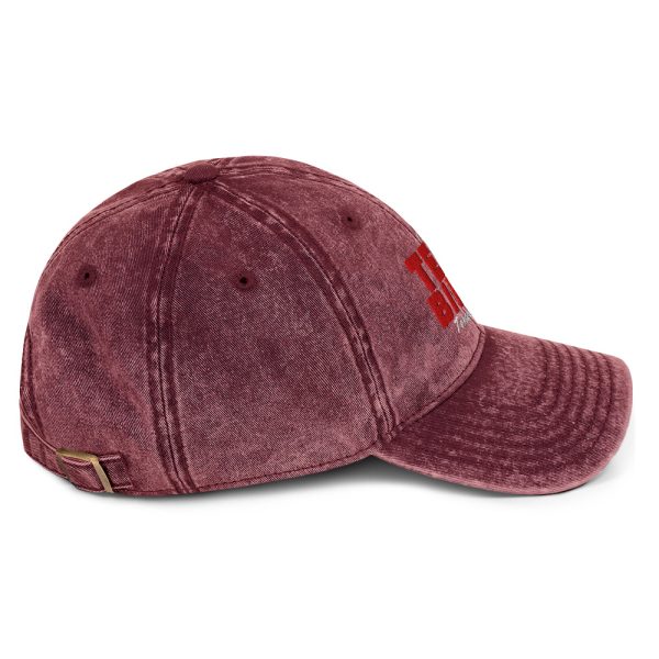 I Am a Texas Birder Vintage Cotton Twill Cap - Wide Lettering - Image 8
