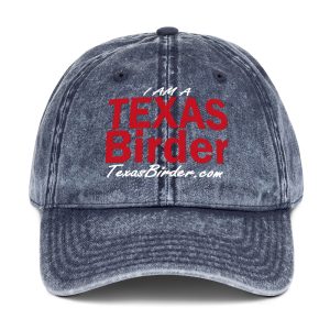 I Am a Texas Birder - Vintage Cotton Twill Cap
