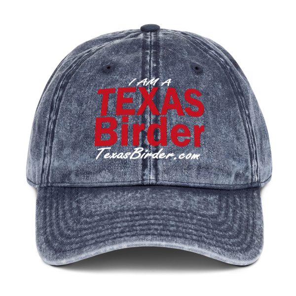 I Am a Texas Birder - Vintage Cotton Twill Cap
