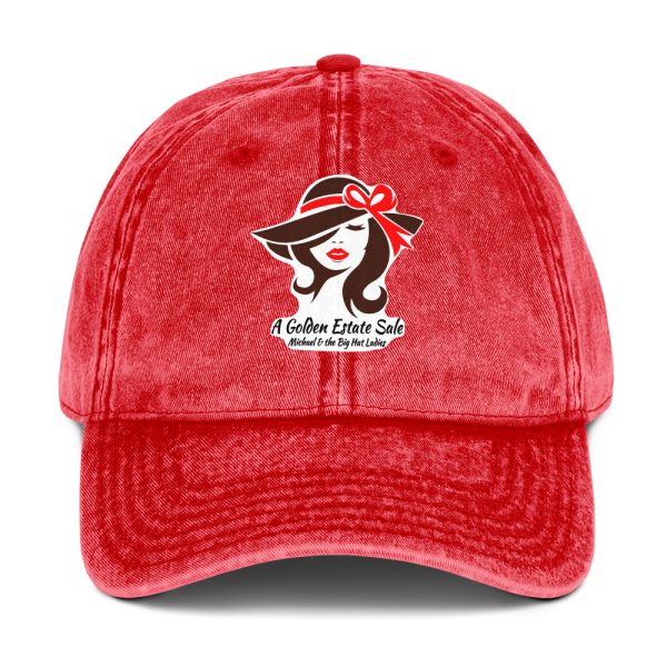 AGES: Michael & the Big Hat Ladies Vintage Cotton Twill Cap - Image 14