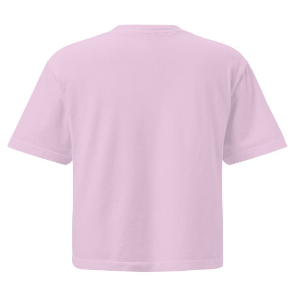 I Am a Texas Birder - Women’s Heavyweight Boxy Tee - Image 3