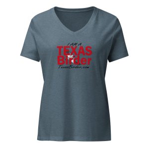 I Am a Texas Birder - Women’s Relaxed V-neck T-shirt