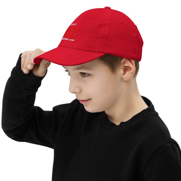 I Am a Texas Birder Youth Baseball Cap - Image 13