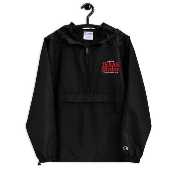 Texas Birder Embroidered Champion Packable Jacket - Image 2