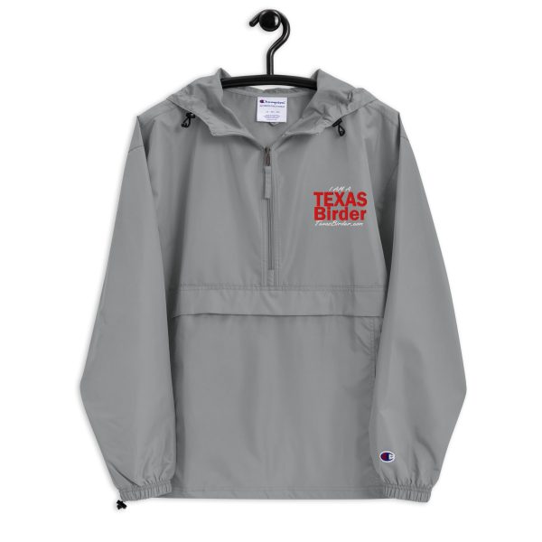 Texas Birder Embroidered Champion Packable Jacket - Image 5