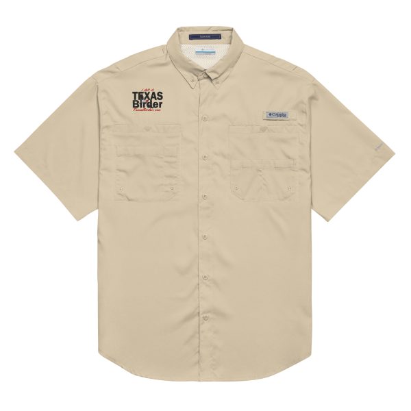 Texas Birder - Men’s Columbia Short Sleeve Button Shirt - Image 5