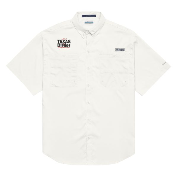 Texas Birder - Men’s Columbia Short Sleeve Button Shirt - Image 7