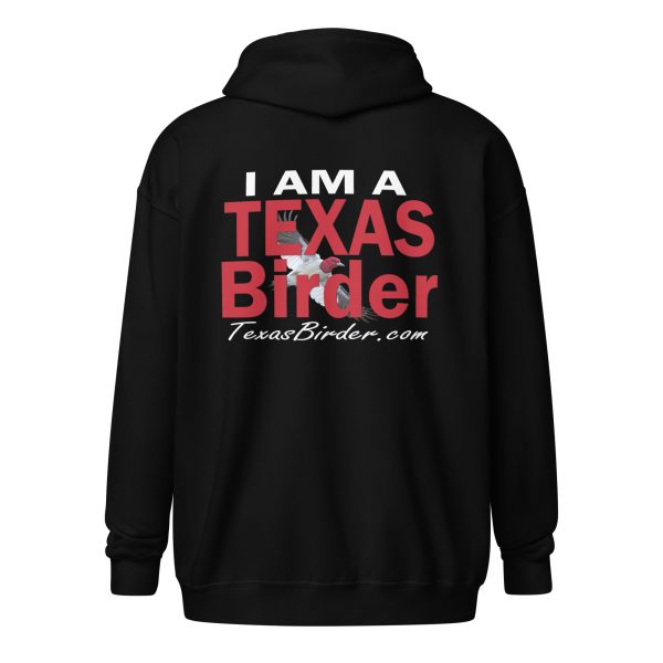 Texas Birder Unisex Heavy Blend Zip Hoodie - Image 4