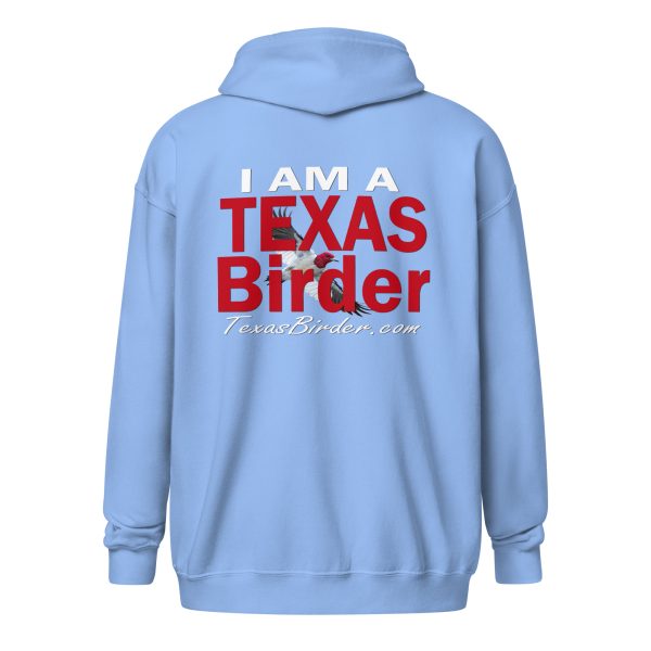Texas Birder Unisex Heavy Blend Zip Hoodie - Image 19