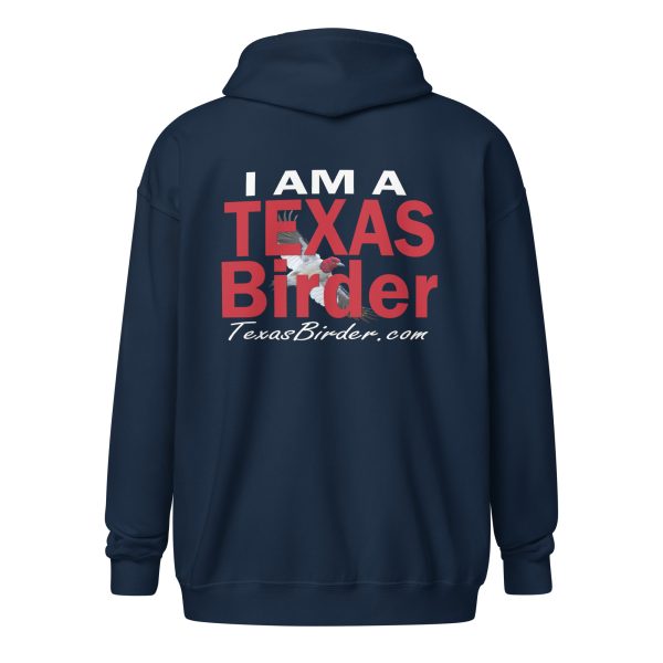 Texas Birder Unisex Heavy Blend Zip Hoodie - Image 8