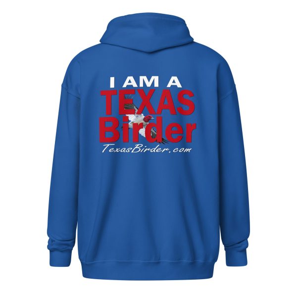 Texas Birder Unisex Heavy Blend Zip Hoodie