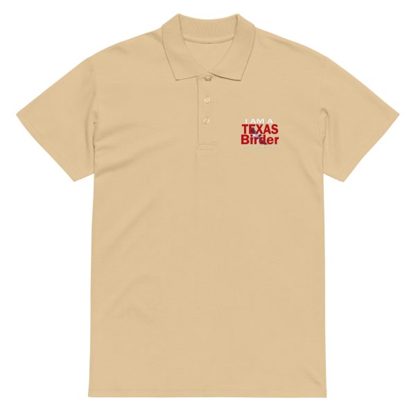 Texas Birder Premium Pique Polo Shirt - Image 7